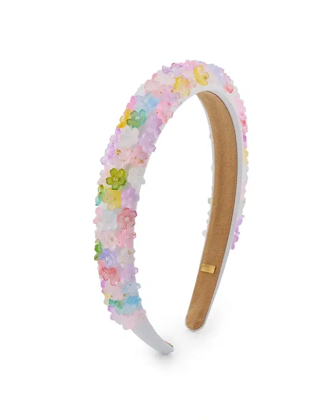 Girl's Floral Embellished Headband