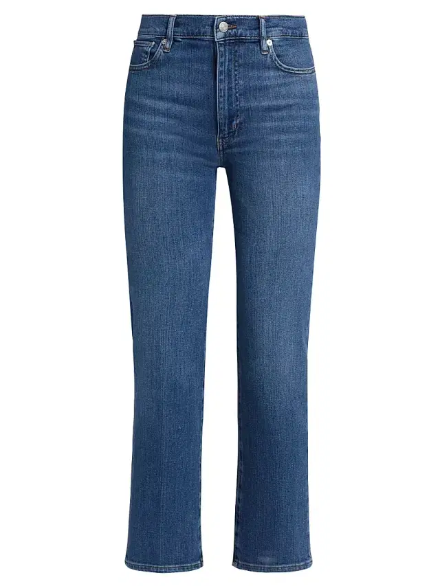 FRAME Women's Le Sleek Straight-Leg Crop Jeans - Marsa