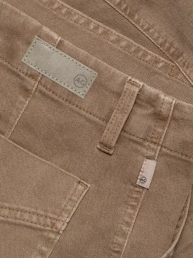 AG Jeans Women's Analeigh Denim Shorts - Sulfur Light Taupe - Size 25 | Thumbnail 7