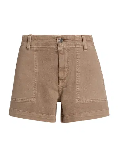 AG Jeans Women's Analeigh Denim Shorts - Sulfur Light Taupe - Size 25 | Thumbnail 1