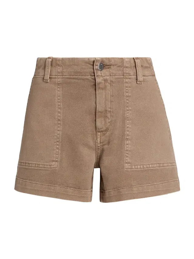 Women's Analeigh Denim Shorts - Sulfur Light Taupe