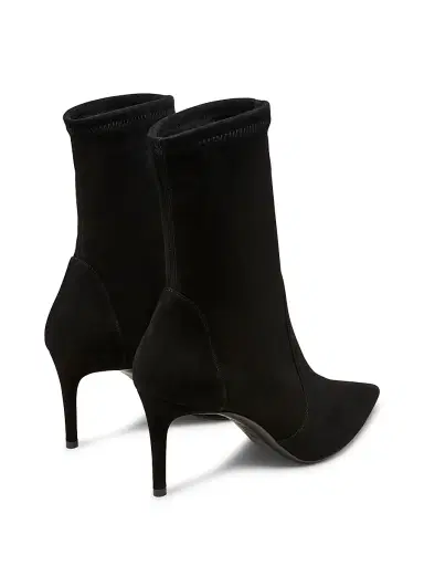 Stuart Weitzman Women's Power 75MM Suede Boots - Black - Size 9.5 | Thumbnail 3 Stuart Weitzman Women's Power 75MM Suede Boots - Black - Size 9.5 | Thumbnail 3