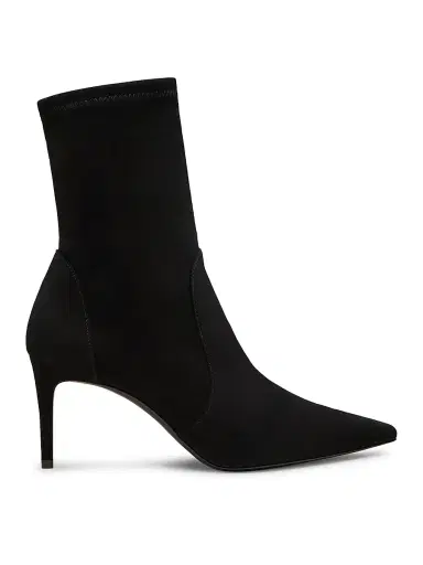 Stuart Weitzman Women's Power 75MM Suede Boots - Black - Size 9.5 | Thumbnail 1 Stuart Weitzman Women's Power 75MM Suede Boots - Black - Size 9.5 | Thumbnail 1
