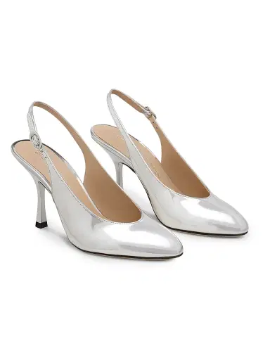 Stuart Weitzman Women's Madison 85MM Slingback Stiletto Pumps | Thumbnail 4 Stuart Weitzman Women's Madison 85MM Slingback Stiletto Pumps | Thumbnail 4