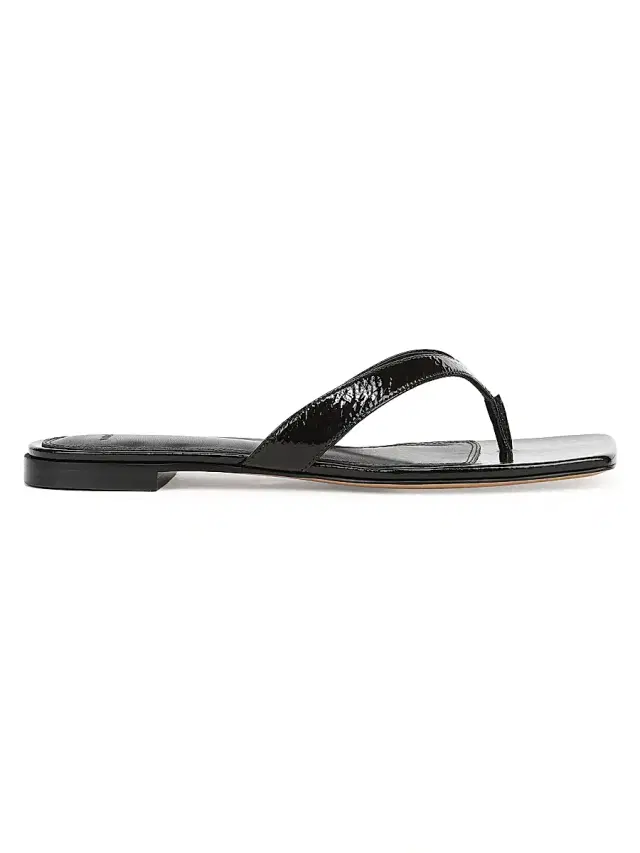 Vince Women's San Juan Leather Sandals - Black
