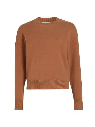 Yves Salomon Women's Wool-Blend Crewneck Sweater - Toulouse - Size Large | Thumbnail 1