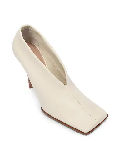 Alaïa Women's 90MM Leather Square-Toe Pumps | Thumbnail 5 Alaïa Women's 90MM Leather Square-Toe Pumps | Thumbnail 5