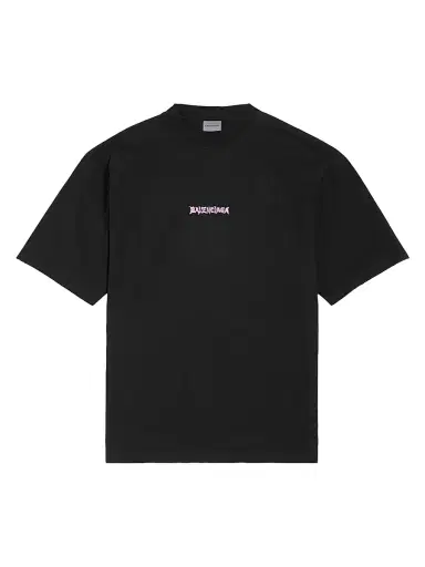 Balenciaga Men's DIY Back Medium Fit T-Shirt - Black - Size XXL | Thumbnail 1 Balenciaga Men's DIY Back Medium Fit T-Shirt - Black - Size XXL | Thumbnail 1