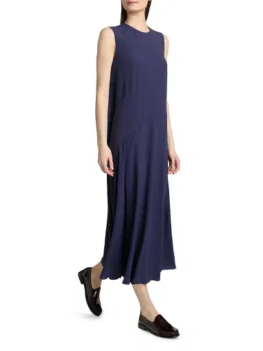 Marni Women's Sleeveless Silk-Blend Midi-Dress | Thumbnail 2 Marni Women's Sleeveless Silk-Blend Midi-Dress | Thumbnail 2