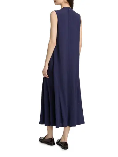 Marni Women's Sleeveless Silk-Blend Midi-Dress | Thumbnail 5 Marni Women's Sleeveless Silk-Blend Midi-Dress | Thumbnail 5