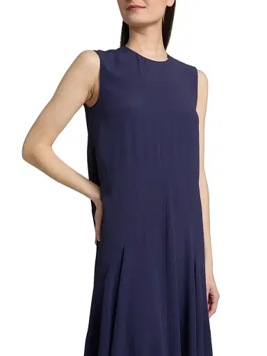 Marni Women's Sleeveless Silk-Blend Midi-Dress | Thumbnail 6 Marni Women's Sleeveless Silk-Blend Midi-Dress | Thumbnail 6