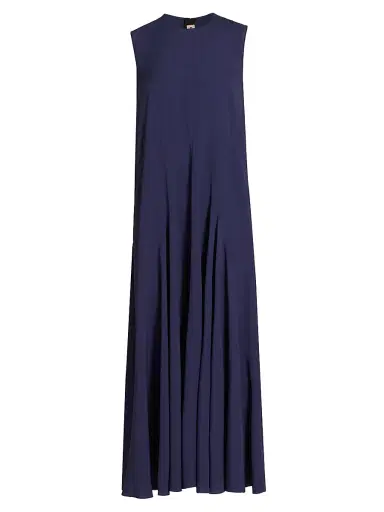 Marni Women's Sleeveless Silk-Blend Midi-Dress | Thumbnail 1 Marni Women's Sleeveless Silk-Blend Midi-Dress | Thumbnail 1