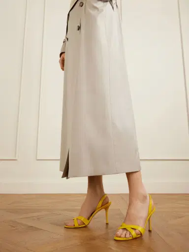 Manolo Blahnik Callasli 90 leather slingback sandals | Thumbnail 2
