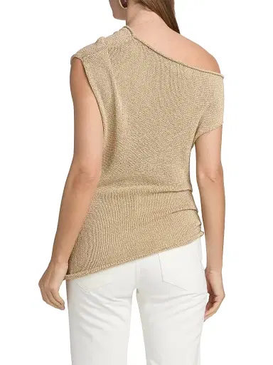 A.L.C. Women's Joni Asymmetric Knit Off-Shoulder Sweater | Thumbnail 5 A.L.C. Women's Joni Asymmetric Knit Off-Shoulder Sweater | Thumbnail 5