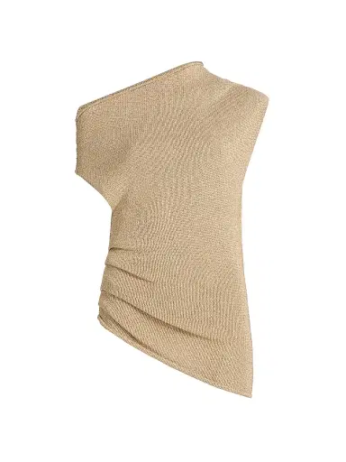 A.L.C. Women's Joni Asymmetric Knit Off-Shoulder Sweater | Thumbnail 1 A.L.C. Women's Joni Asymmetric Knit Off-Shoulder Sweater | Thumbnail 1