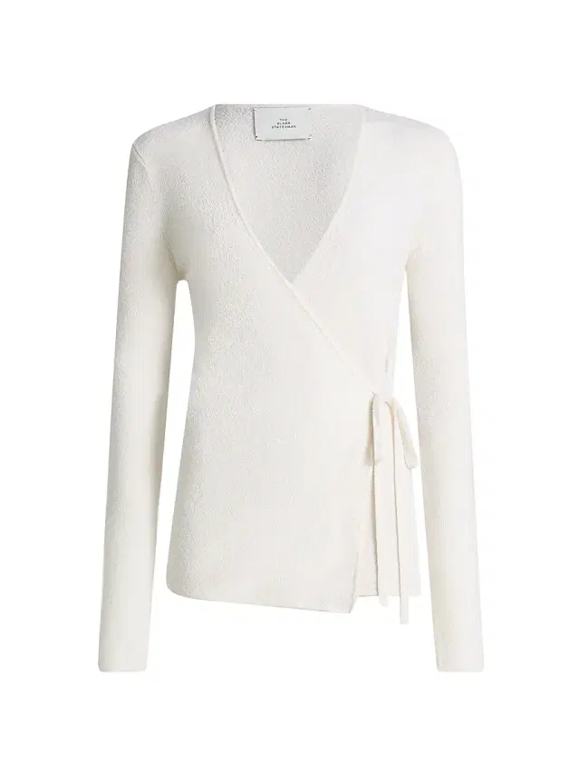 The Elder Statesman Women's Pebble Beth Wrap Cardigan -