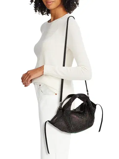 3.1 Phillip Lim Women's Mini Luna Embellished Mesh Crossbody Bag | Thumbnail 2