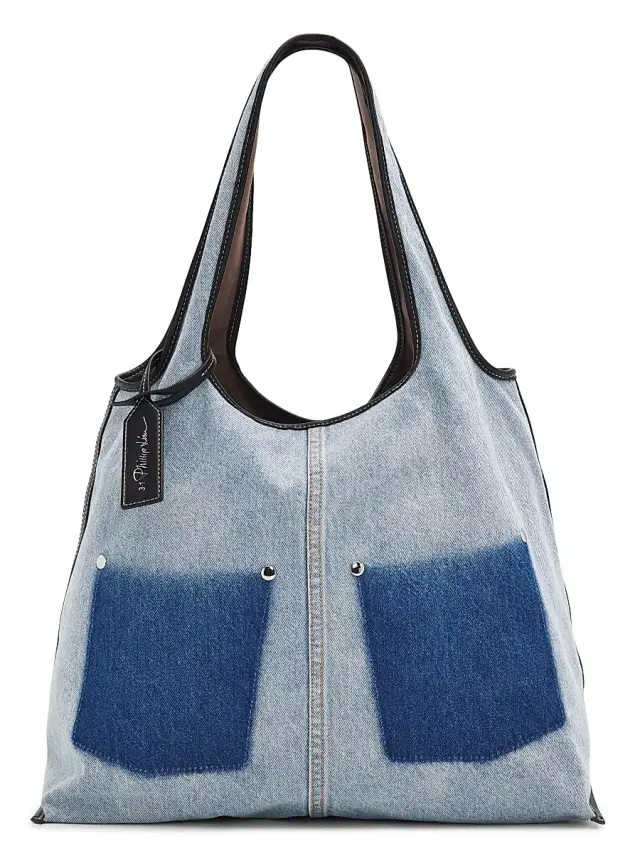 3.1 Phillip Lim Women's Denim Tote Bag - Light Denim