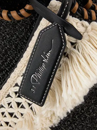 3.1 Phillip Lim Women's Mini Fringed Raffia Tote Bag | Thumbnail 5 3.1 Phillip Lim Women's Mini Fringed Raffia Tote Bag | Thumbnail 5