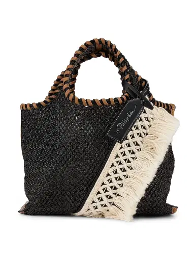3.1 Phillip Lim Women's Mini Fringed Raffia Tote Bag | Thumbnail 1 3.1 Phillip Lim Women's Mini Fringed Raffia Tote Bag | Thumbnail 1