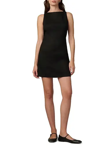 Joe's Jeans Women's The Lara Sleeveless Minidress - Black | Thumbnail 2 Joe's Jeans Women's The Lara Sleeveless Minidress - Black | Thumbnail 2