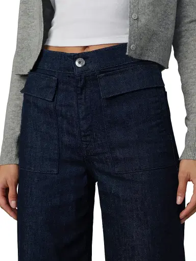 Joe's Jeans Women's The Irina Denim Wide-Leg Pants - Rinse | Thumbnail 6 Joe's Jeans Women's The Irina Denim Wide-Leg Pants - Rinse | Thumbnail 6