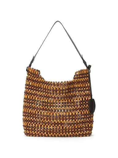 Staud Women's Drift Beaded Shoulder Bag | Thumbnail 1 Staud Women's Drift Beaded Shoulder Bag | Thumbnail 1