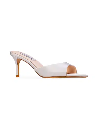 Anne Barge Women's Serenity Satin Mules | Thumbnail 2 Anne Barge Women's Serenity Satin Mules | Thumbnail 2