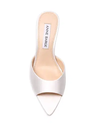 Anne Barge Women's Serenity Satin Mules | Thumbnail 3 Anne Barge Women's Serenity Satin Mules | Thumbnail 3