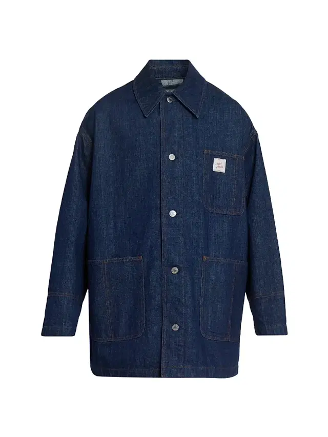 Men's Worker Denim Jacket - Indigo