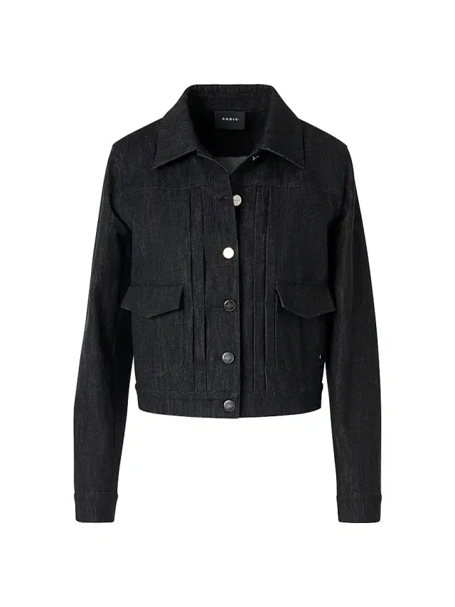Akris Women's Hilbert Denim Jacket - Black Denim