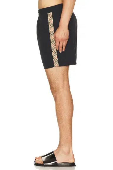 Burberry Seb Check Tape Swim Shorts | Thumbnail 2 Burberry Seb Check Tape Swim Shorts | Thumbnail 2