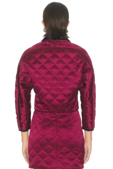 Atlein Cropped Quilted Jacket | Thumbnail 3 Atlein Cropped Quilted Jacket | Thumbnail 3