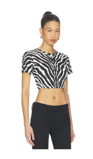 The Attico Cropped T-Shirt | Thumbnail 2