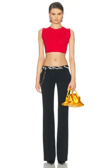 The Attico Cropped T-Shirt | Thumbnail 7 The Attico Cropped T-Shirt | Thumbnail 7
