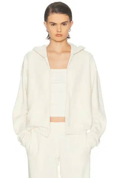 Skims French Terry Zip Up Hoodie | Thumbnail 1 Skims French Terry Zip Up Hoodie | Thumbnail 1