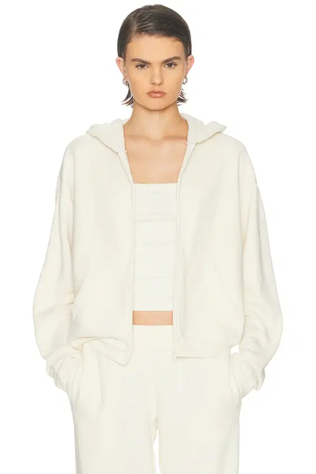 French Terry Zip Up Hoodie