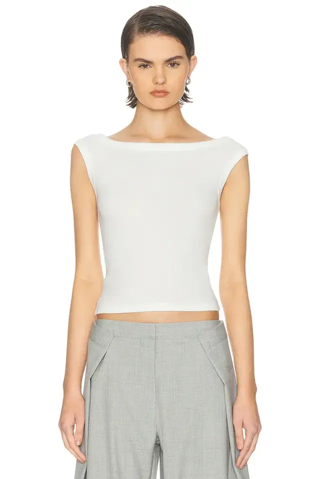 St. Agni Organic Cotton Off Shoulder Top