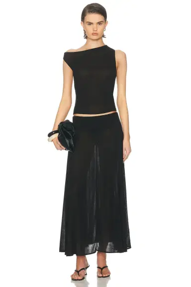 St. Agni Fine Jersey Asymmetrical Top | Thumbnail 5 St. Agni Fine Jersey Asymmetrical Top | Thumbnail 5