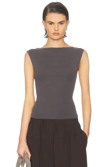 St. Agni Organic Cotton Ballerina Top | Thumbnail 2