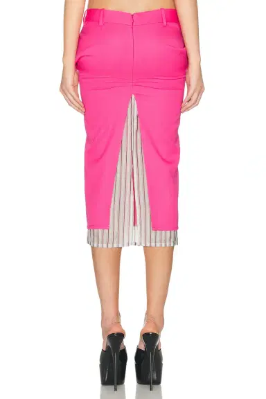 The Attico Low Rise Midi Skirt | Thumbnail 7 The Attico Low Rise Midi Skirt | Thumbnail 7
