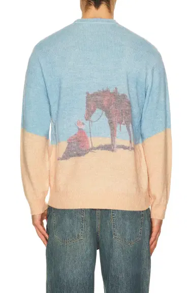 ONE OF THESE DAYS So Far Away Printed Sweater | Thumbnail 4