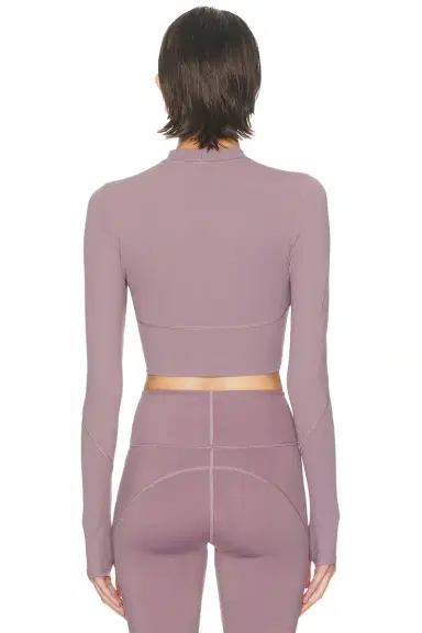 adidas by Stella McCartney Long Sleeve Cropped Top | Thumbnail 3