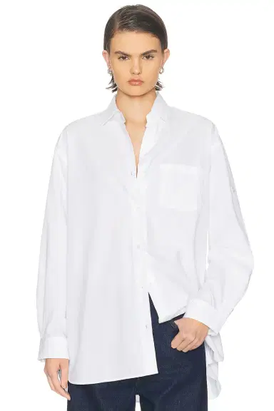 AGOLDE X Maria McManus A-Line Poplin Top | Thumbnail 1 AGOLDE X Maria McManus A-Line Poplin Top | Thumbnail 1