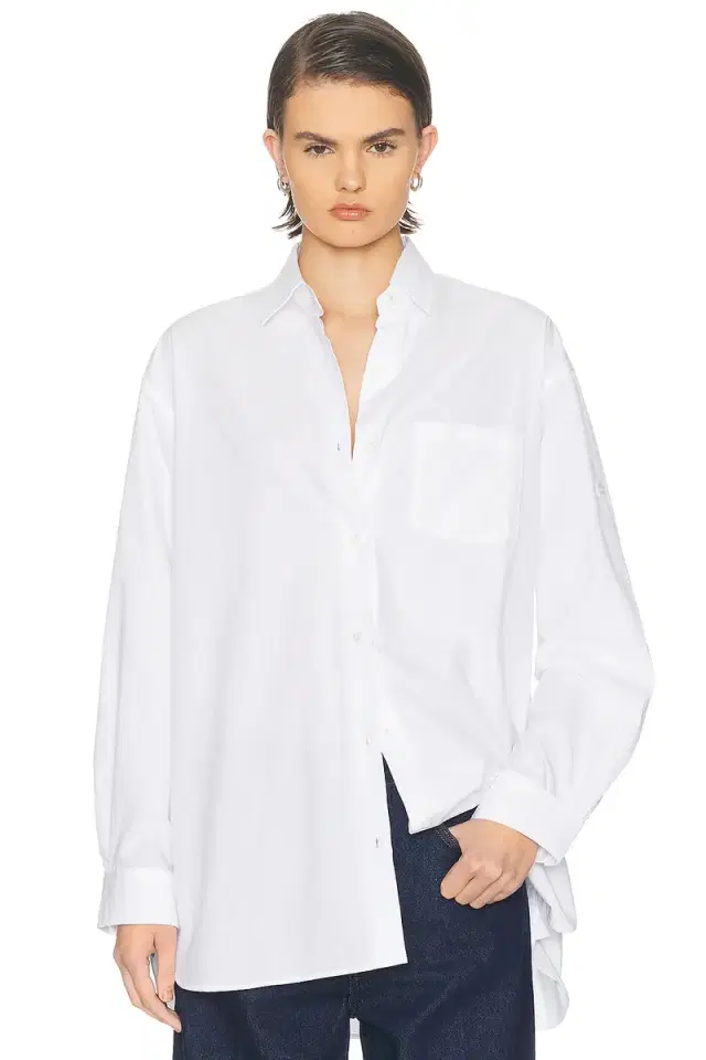 AGOLDE X Maria McManus A-Line Poplin Top