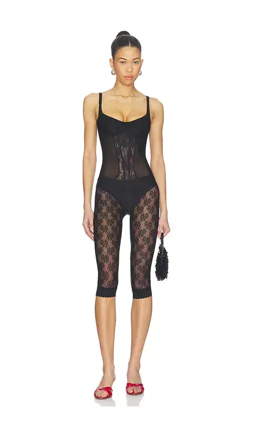 Lace Overall Catsuit
