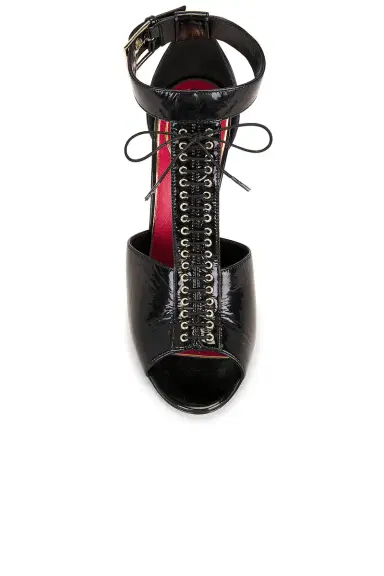 Valentino Garavani VG Bustier 105 Sandal | Thumbnail 4 Valentino Garavani VG Bustier 105 Sandal | Thumbnail 4