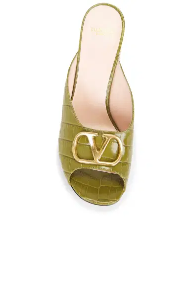 Valentino Garavani VLogo Signature Mule | Thumbnail 4 Valentino Garavani VLogo Signature Mule | Thumbnail 4