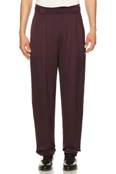 Saint Laurent Carotte Ample Trouser | Thumbnail 1 Saint Laurent Carotte Ample Trouser | Thumbnail 1
