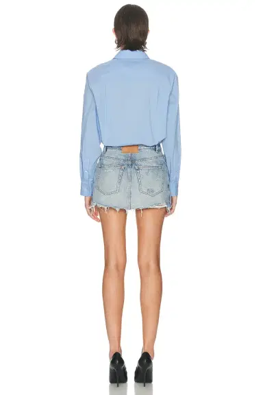 Alexander Wang Prestyled Button Down Skort Romper | Thumbnail 3 Alexander Wang Prestyled Button Down Skort Romper | Thumbnail 3